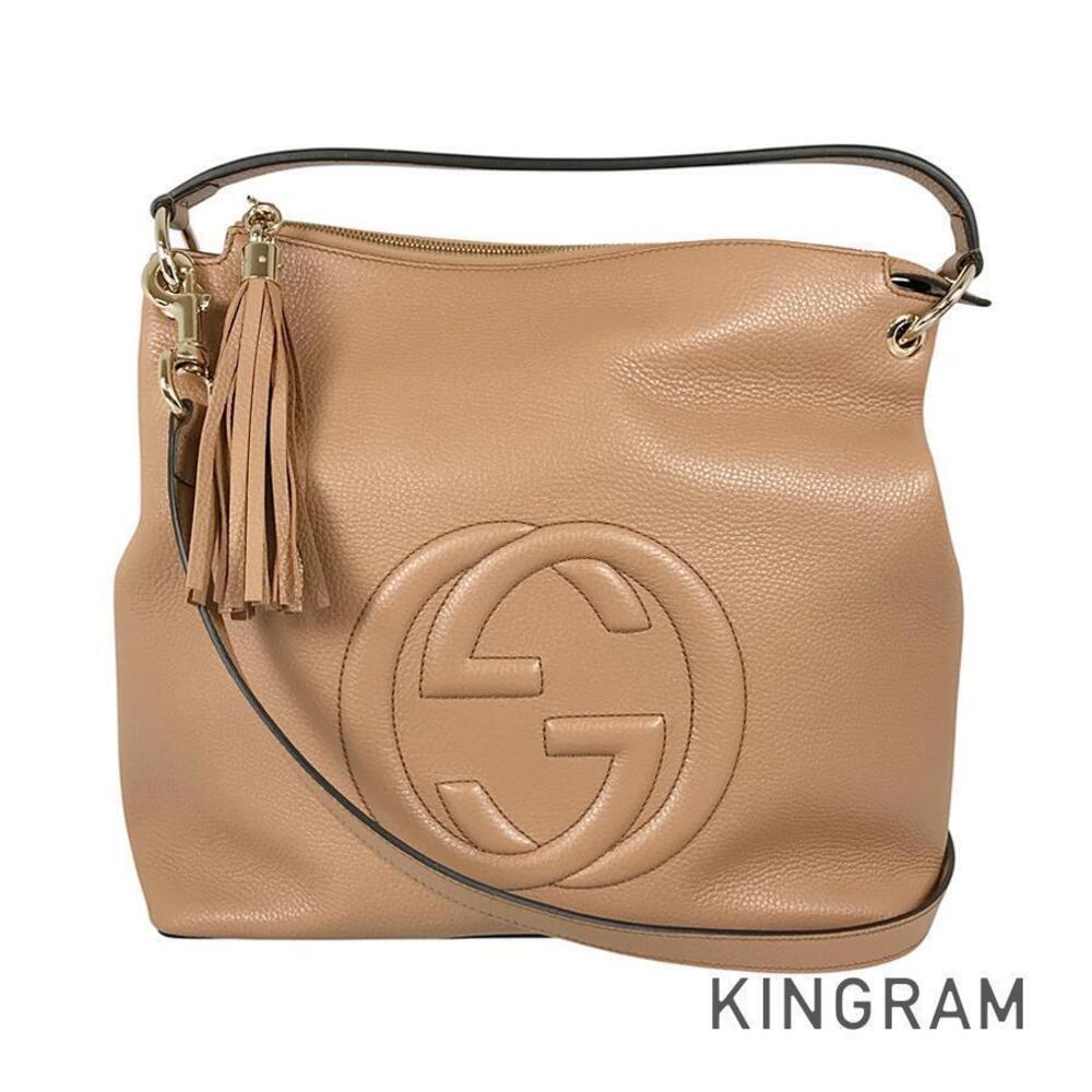 Gucci Soho Interlocking GG Leather Shoulder Bag